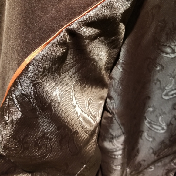 Women's NYGARD Brown Velvet Blazer (Size 8) - Picture 3 of 8